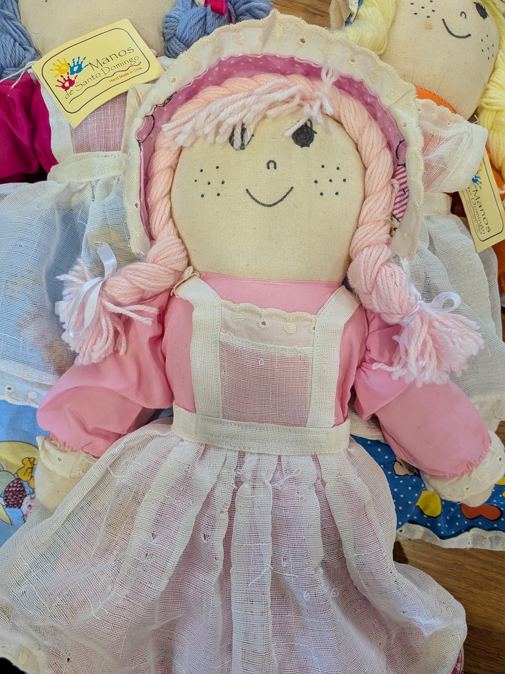 Handmade In chili Set Of 3 Rag Dolls - Picture 2 of 9